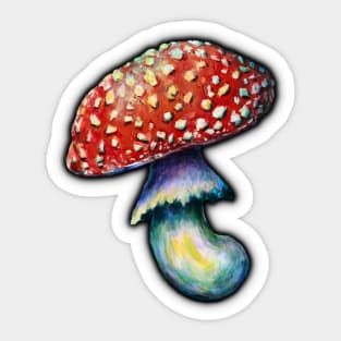 The Mushroomiest of Mushrooms Sticker